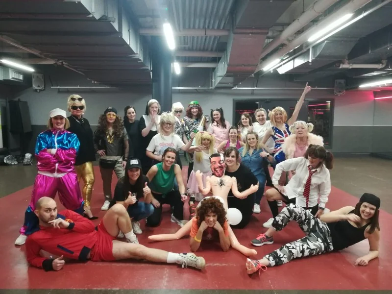 Street Dance hen party dance class in Leicester